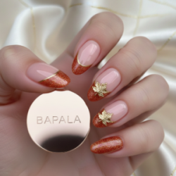 Uñas Press-On French Otoño...